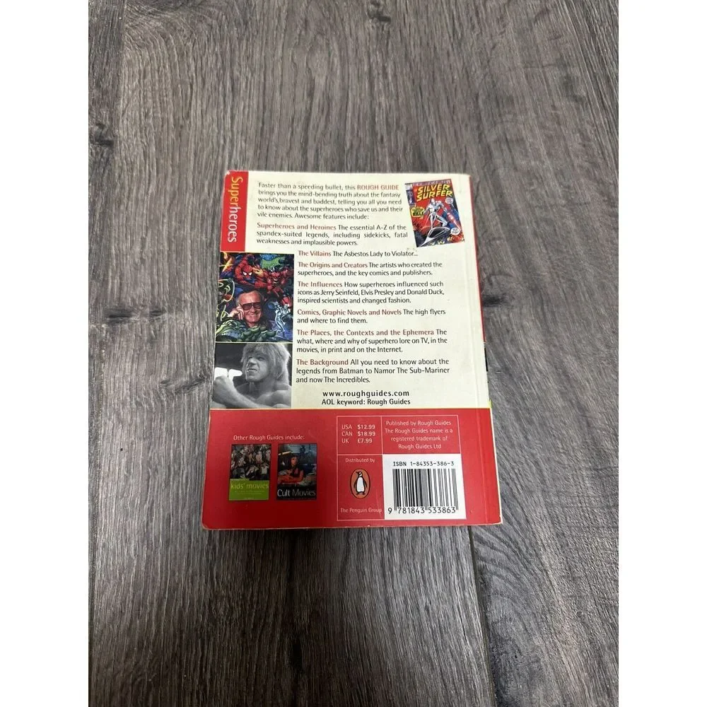 The Rough Guide to‎ Superheroes 1 by Helen Roddis: Used